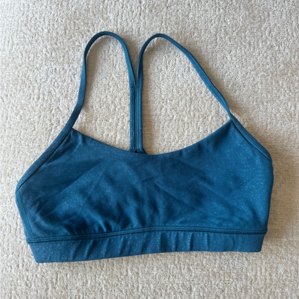 lululemon athletica Teal Racerback Sports Bra